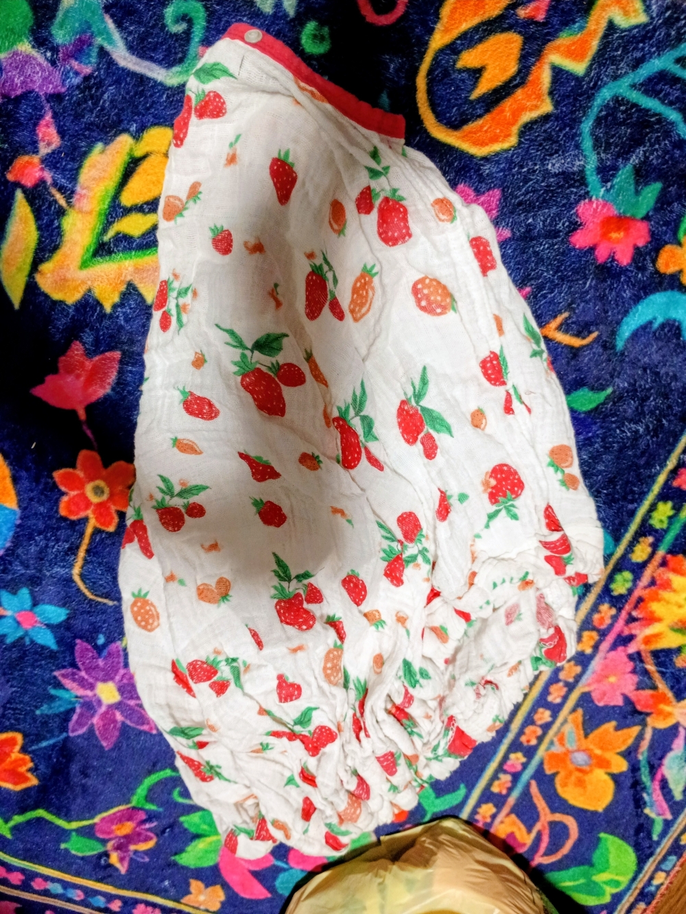 Baby Strawberry Swaddle For Newborns.
